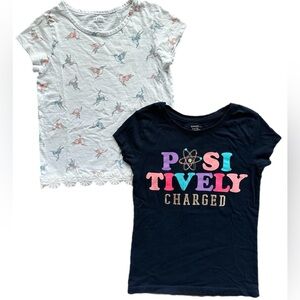 Girls 7-8 Short Sleeve Tee Shirts Bundle  - George & Joe Fresh
